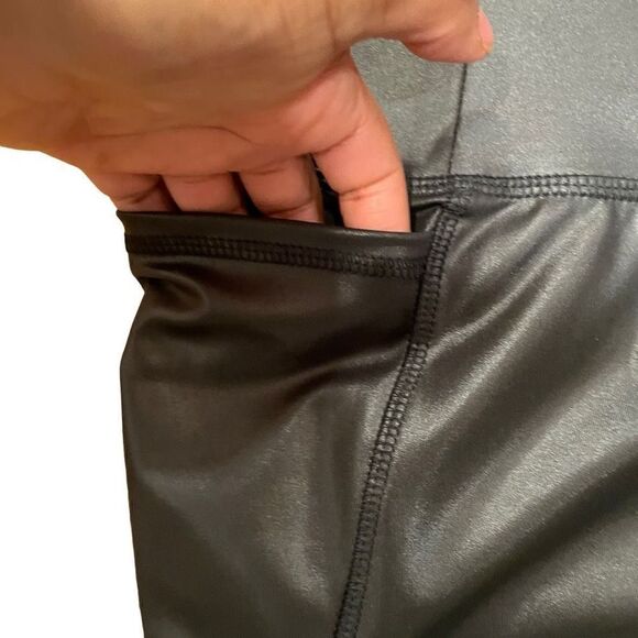 LIVI Lane Bryant Legging Women’s Plus Size 38/40 High-Rise Shine 7/8 Length NWT - Picture 4 of 7